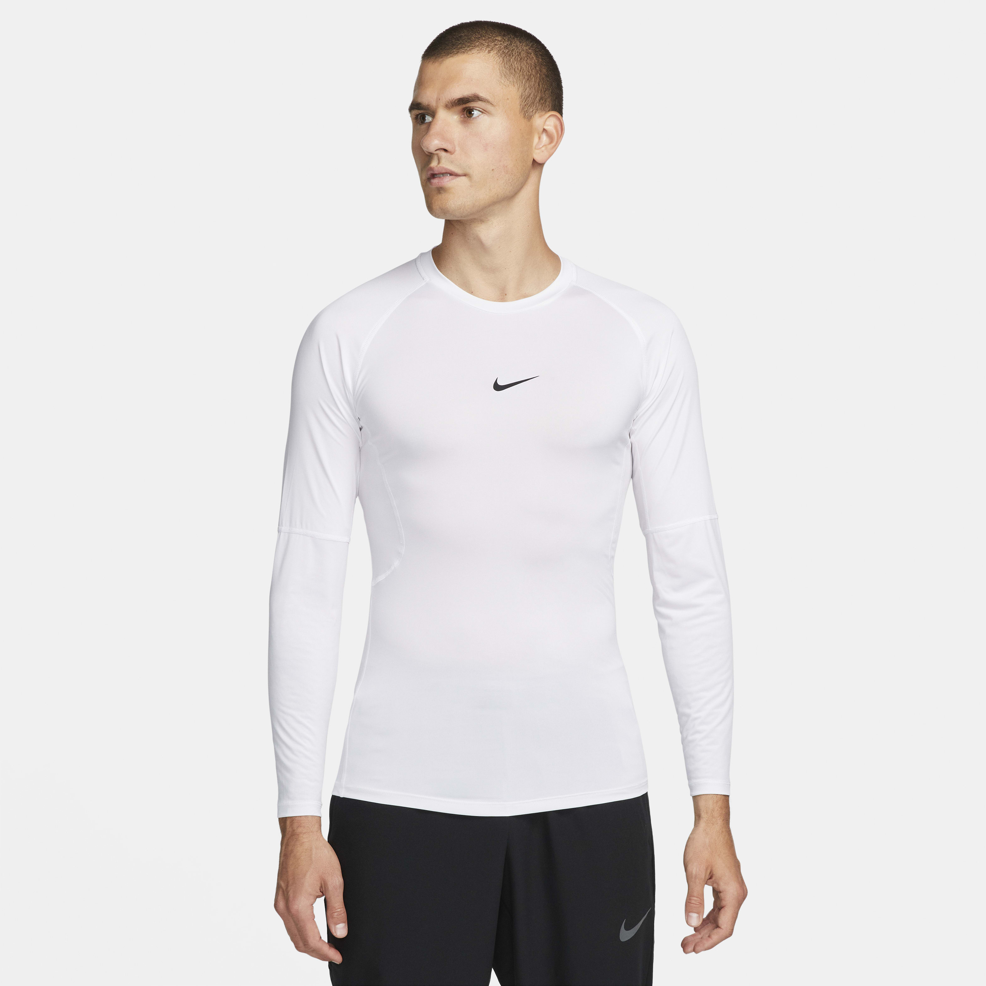 Polera Manga Larga Deportiva Nike Nike Pro Nike Remeras-camisetas