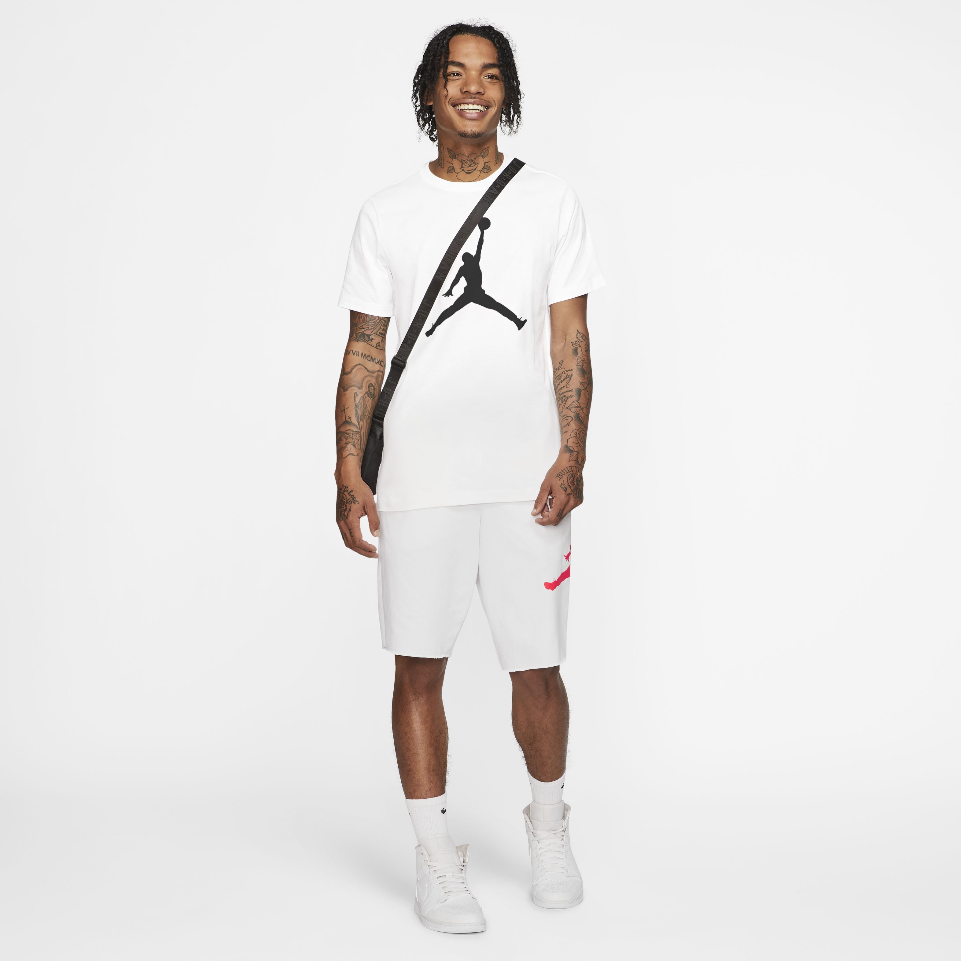 Remera discount jordan blanca