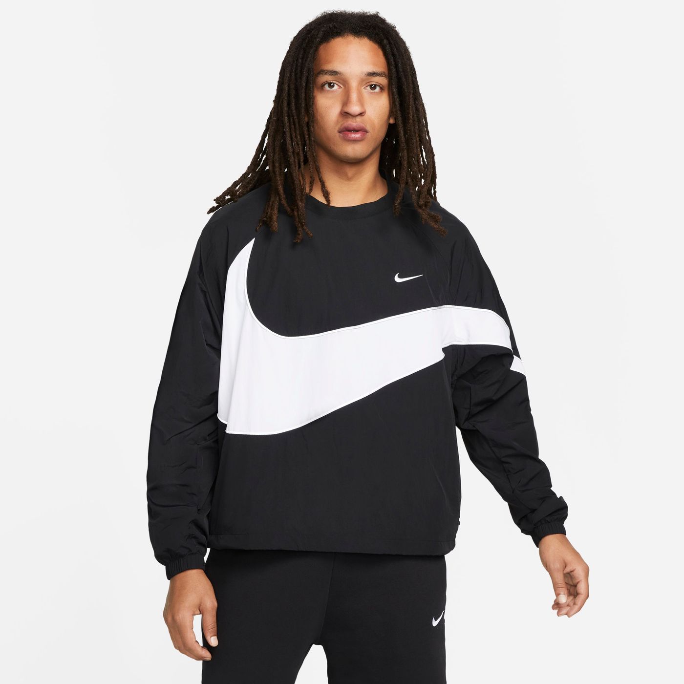 Buzo negro cheap nike para mujer