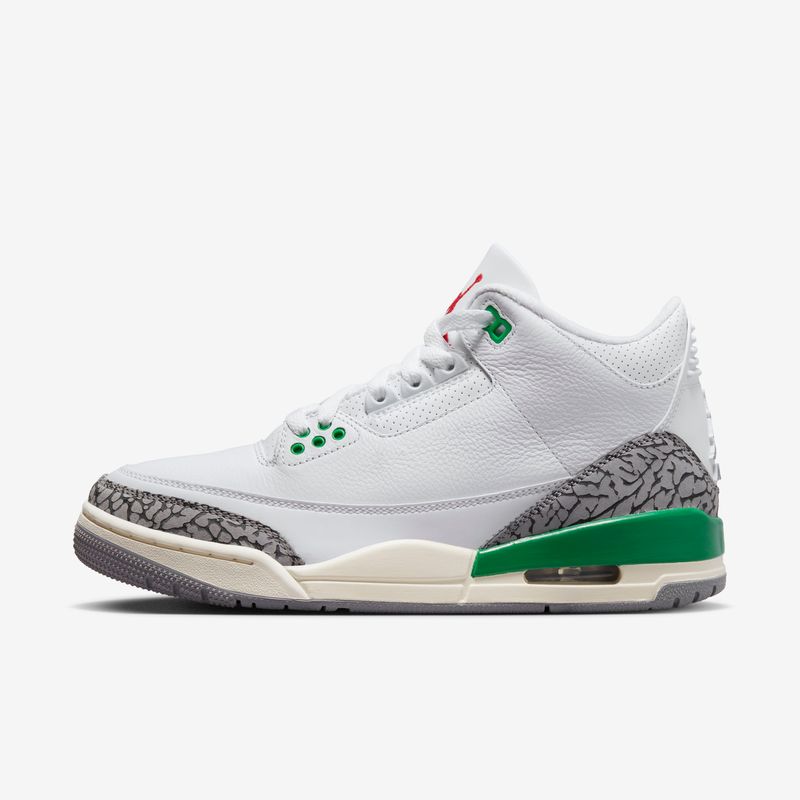 jordan retro 3 with nike logo